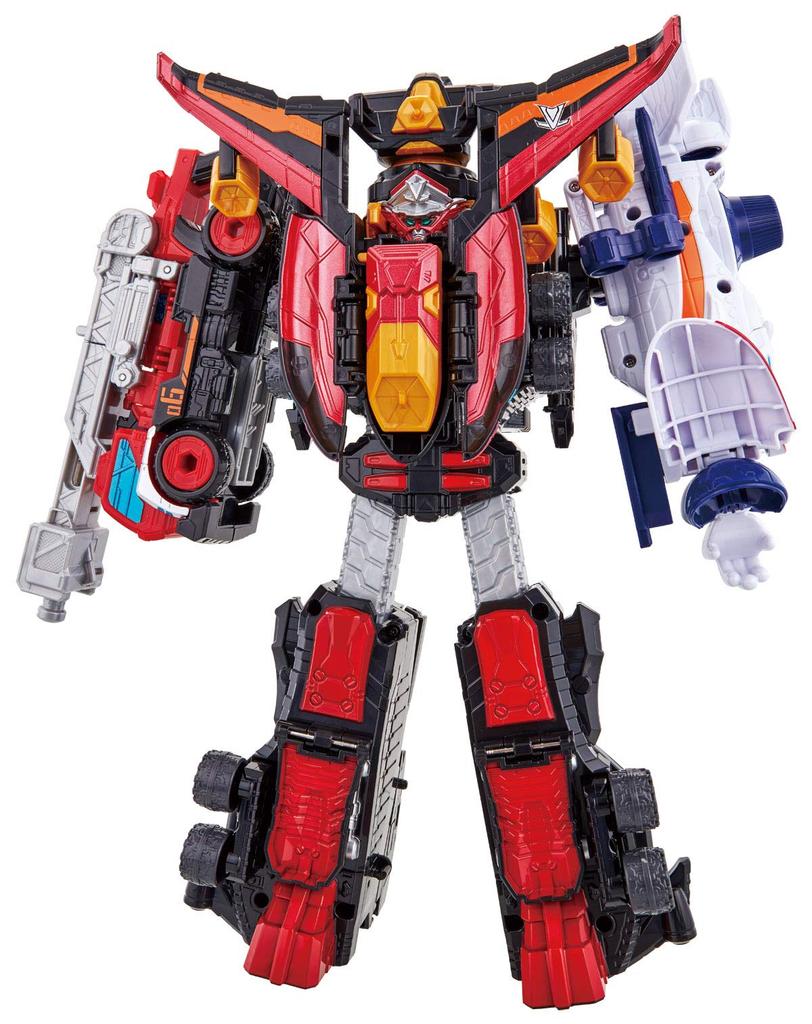 Kaito Sentai Lupinranger VS Keisatsu Sentai Patranger VS Серия машин Kaito Gattai DX Победа Люпен Кайзер и Сирена Люпен Кайзер Набор