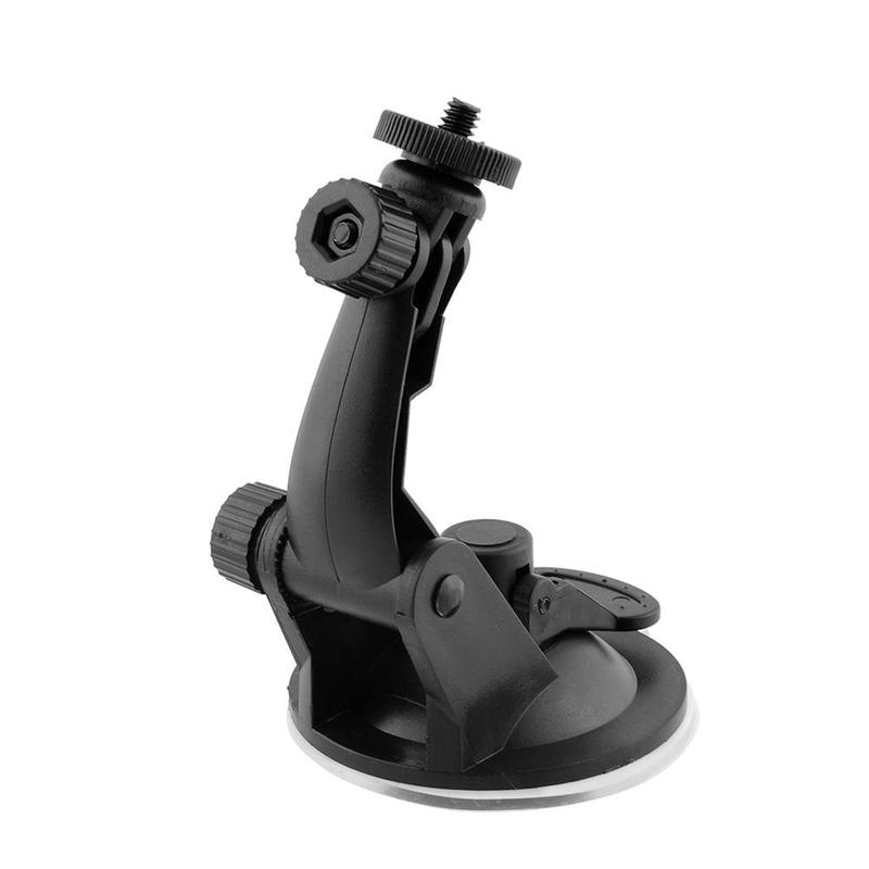 Glass Suction cup action camera sport Cam Tripod Mount for car record holder stand Bracket for gopro hero8 7 6 5 yi2 accessories