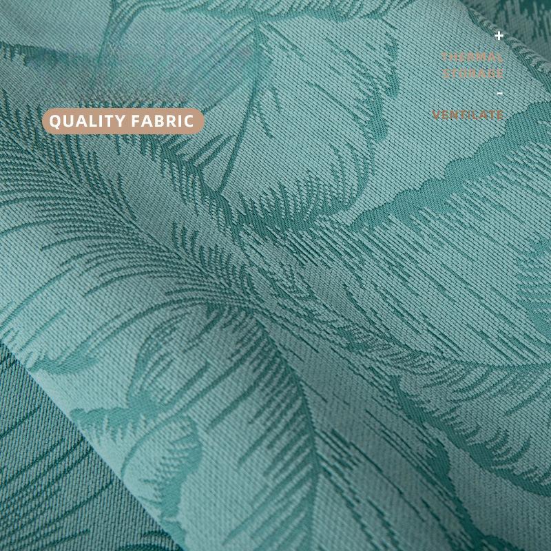 Жаккардовый чехол для дивана из синели с листьями, универсальная подушка на четыре сезона, новая нескользящая подушка для гостиной, светильник, роскошный чехол для дивана