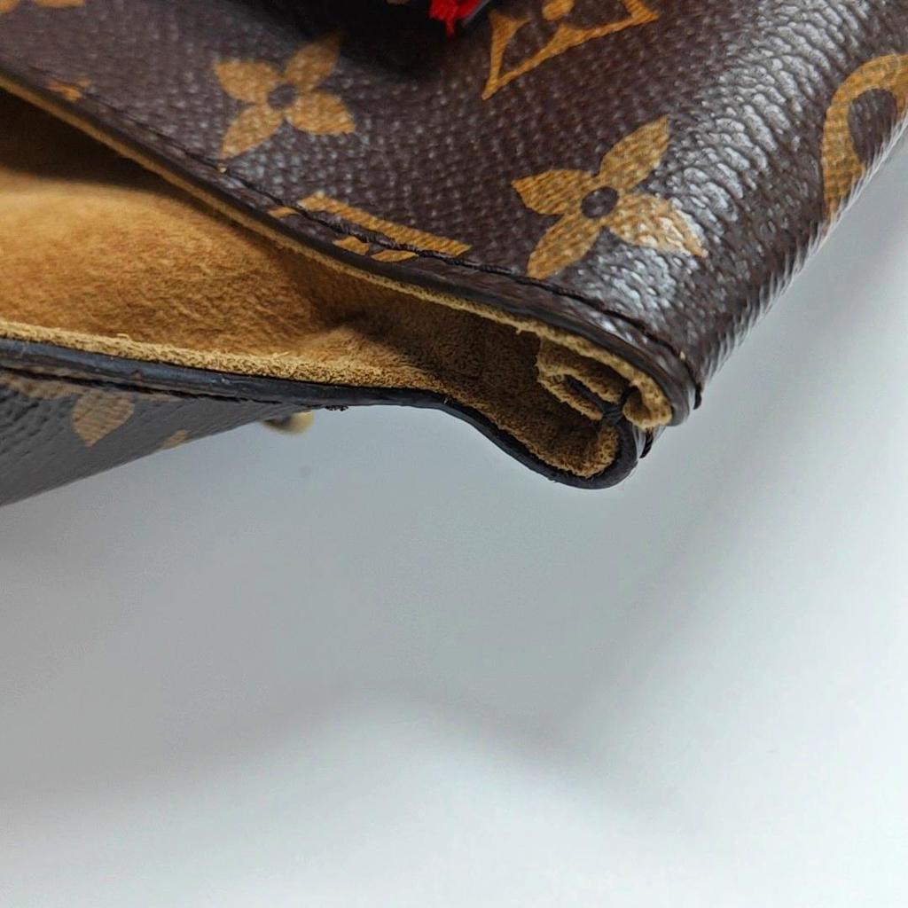[Pre-Owned] Marignan Monogram Leather Lock Messenger Bag - Good #1W3TNUI