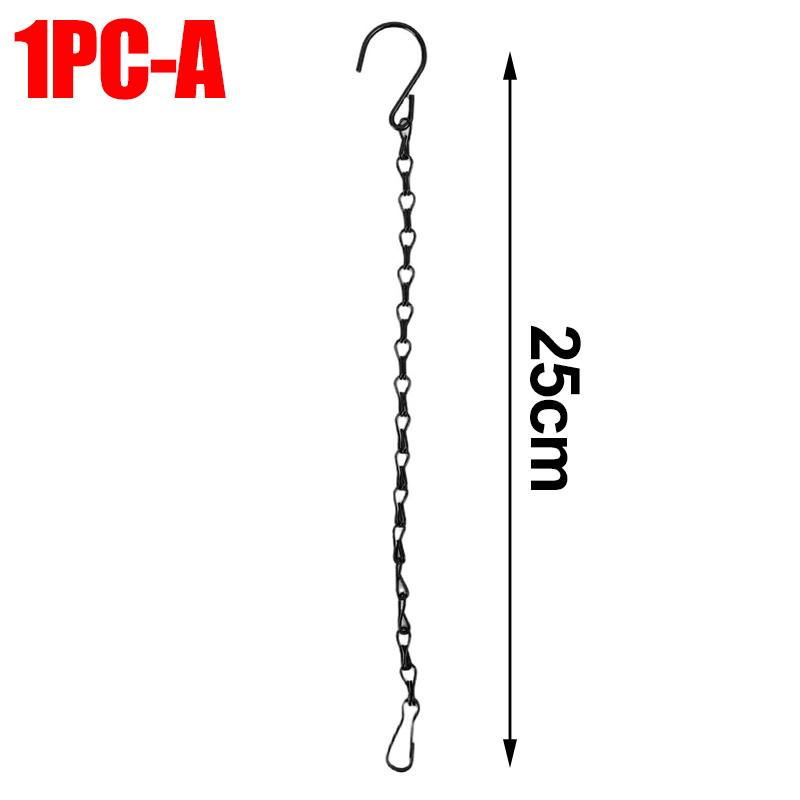 Heavy Duty Hanging Chains With Hooks For Plants Flowers Pot Basket Replacement Indoor Outdoor Metal Chains Hangers Wholesale