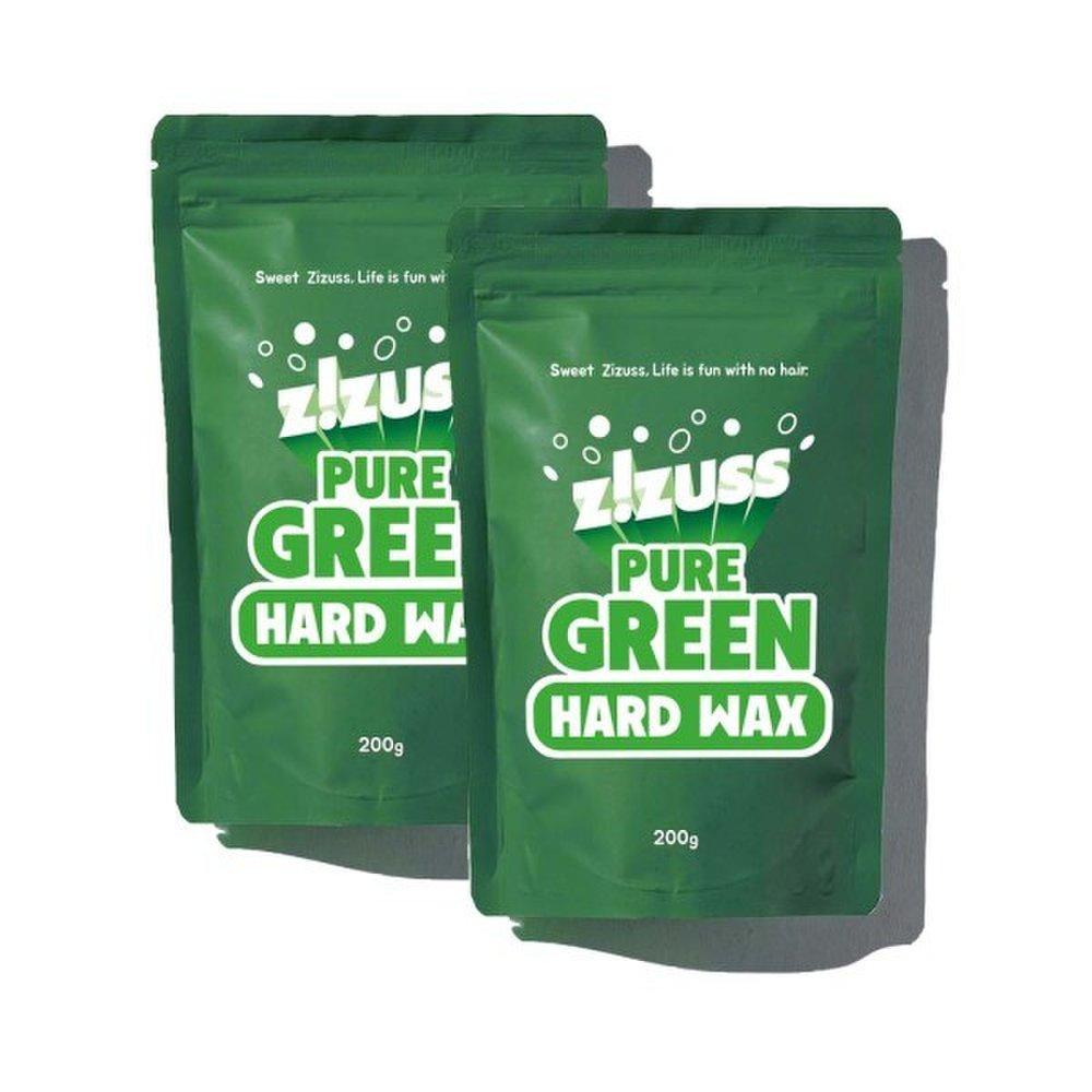 ZIZUSS Твердый воск Чистый зеленый 400 г