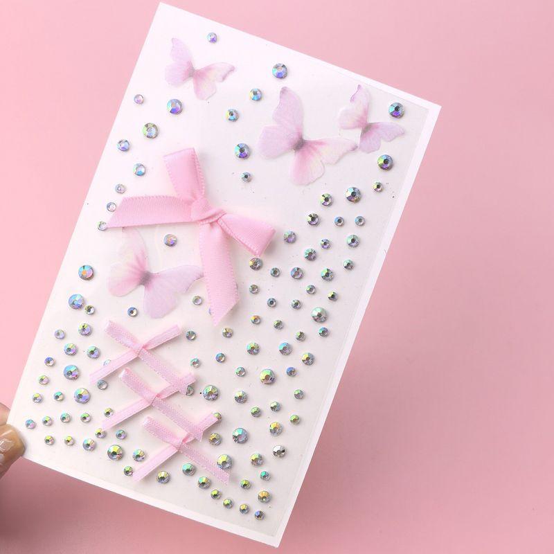 Decorative Stickers for the Face, Concert Face Stickers, Pink Bow Makeup Accessories, Face Makeup Stickers, Diamonds