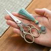 Sharp Blades Tea Scissors Set Crane Shape Tea Ceremony Kit  Handicraft DIY