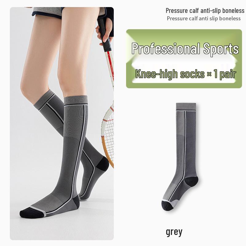 Women's Over-the-Knee Sports Compression Socks for Running, Cycling, and Fitness in Autumn and Winter