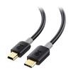 Cable Matters Короткий USB C на Mini USB Кабель Mini USB на USB C Совместим с PS3 Игровой Dash Черный - 30 см, Кабель, Разъем Mini-B 2.0, Контроллеры,