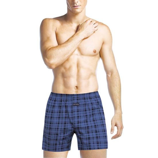 Мужские трусики в клетку со средней талией, плотные эластичные трусы со скрытой пуговицей, супер мягкие трусы, нижнее белье, шорты, мужская одежда