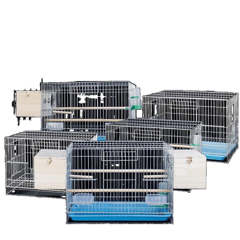 Оцинкованная большая клетка для попугаев и волнистых попугайчиков для разведения и полетов