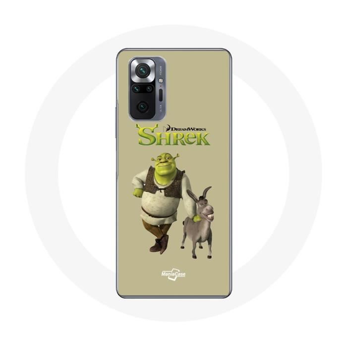 Coque pour Xiaomi Redmi Note 10 Pro Shrek et l'âne Film