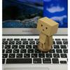 Kaiyodo Revoltech Danbo approximately 80mm PVC ABS painted action figure Mini, tall, non-scale &