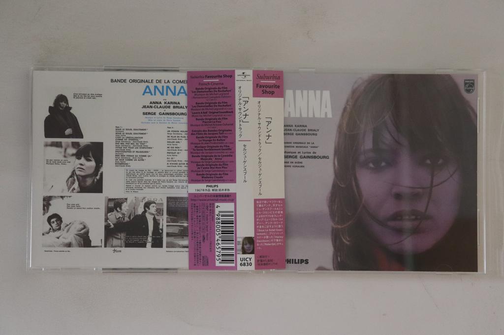 CD OST - Anna UICY6830 PHILIPS 2007 Japan Obi Soundtracks & Musicals Used