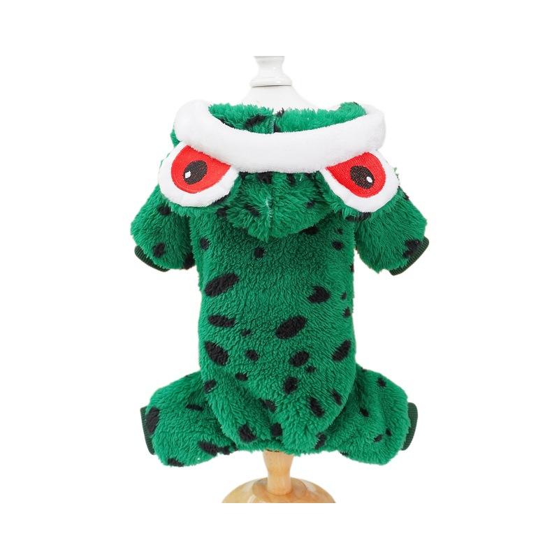 Dog Clothes Autumn Winter Warm Turn Into Teddy Fight Corgi Cat Pet Spring Funny Clothes Four-legged Dog Costumes