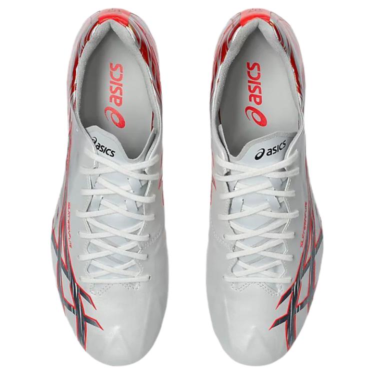 Asics Jetray Elite Удобная посадка Поддержка Футбольные бутсы Унисекс Футбольные бутсы Белый Красный 1103A139-100