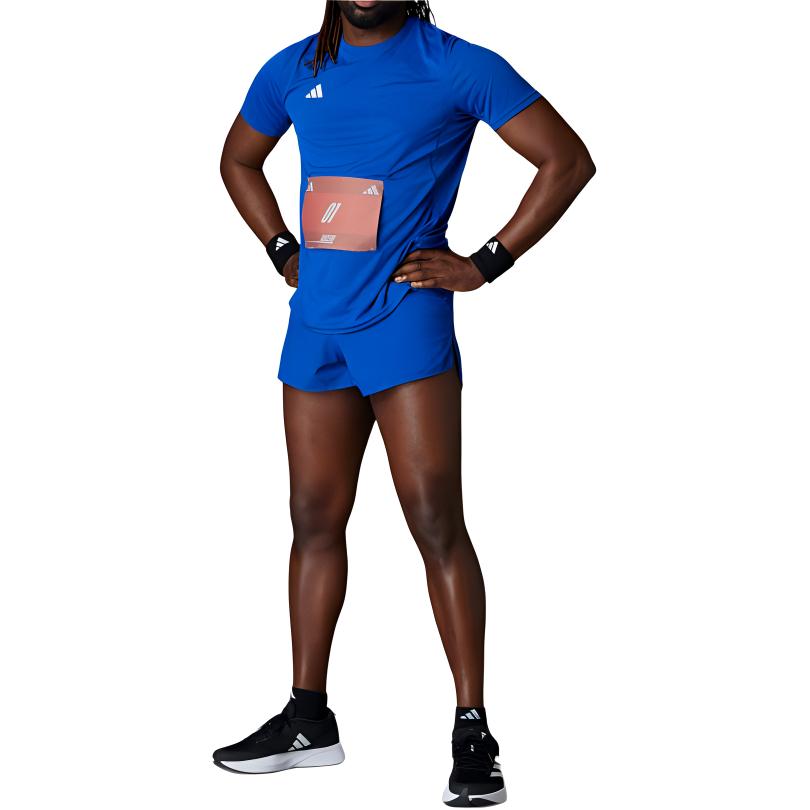 Adidas ADIZERO ESSENTIALS Sports Shorts Men's Blue IT1467
