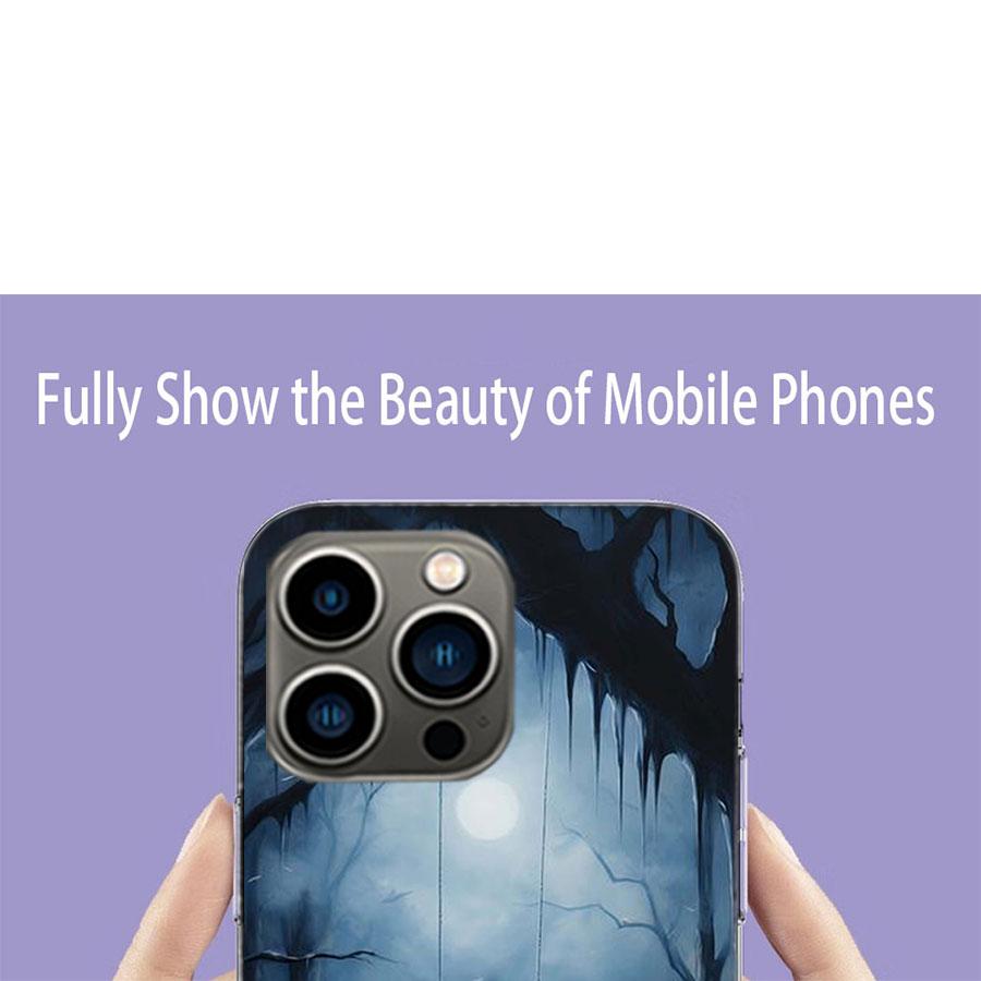 Милый чехол для телефона с привидением на Хэллоуин для iPhone 17 Air 15 Pro 14 Plus 16 Pro Max 12 13 Mini 11 16E X XS Чехол Милые Fundas