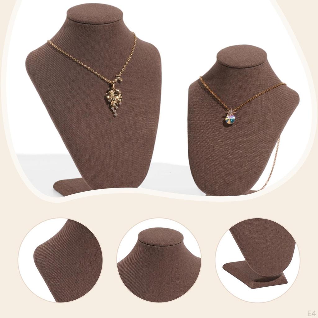 Цепочка Ювелирный Бюст Манекен Модный Витринный Держатель Подставка для Демонстрации Ожерелий Продажа для Туалетного Столика Торговый Центр