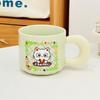 Gift Box Water Cup Cat Cute Ceramic Cup Cartoon High Value Mug High Value Simple Cup with Lid Spoon