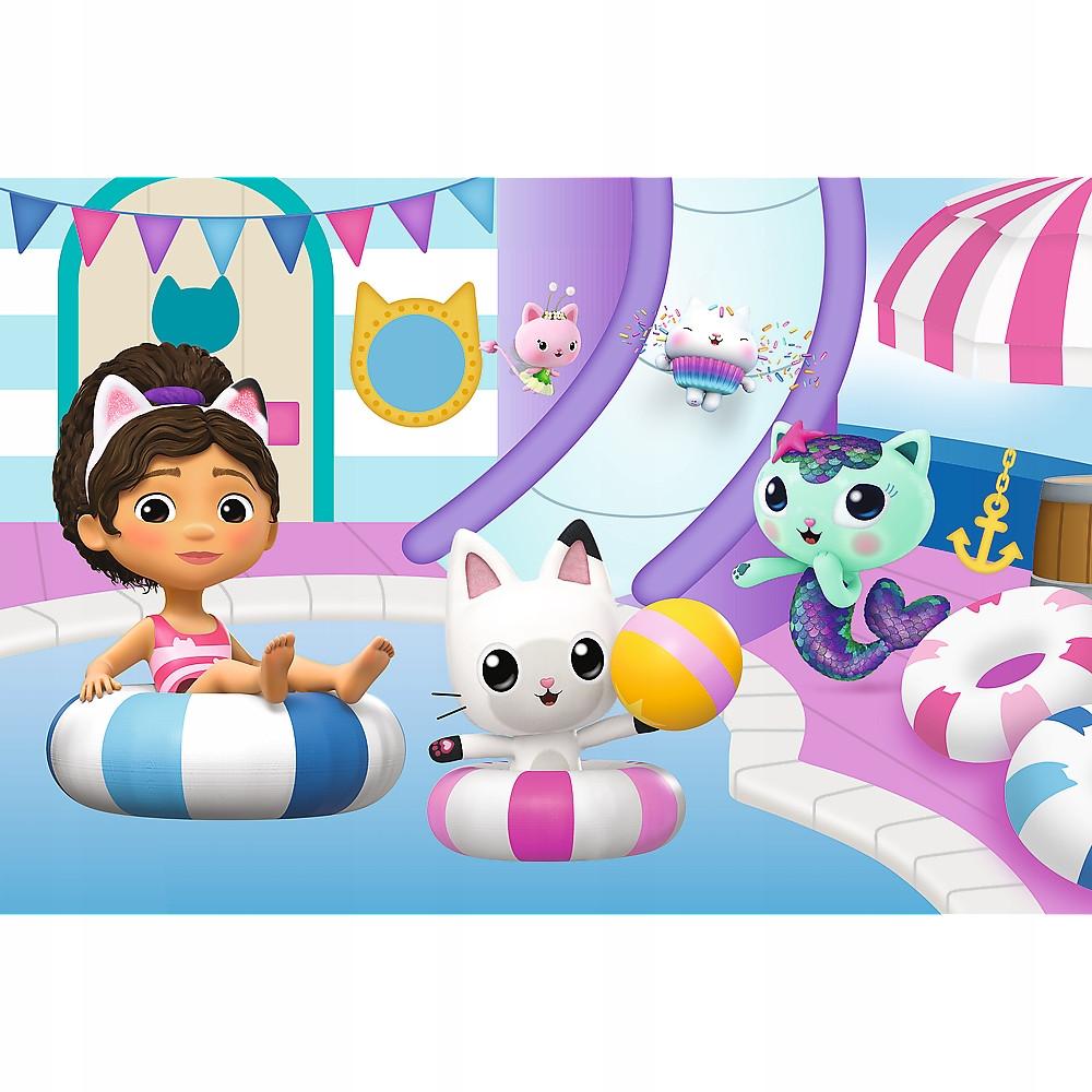 Puzzle 60 Układanka Koci Domek Gabi Gabbys Dollhause Koty