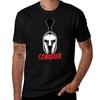 Spartan Helmet Conquer T-Shirt Man T Shirt Cotton T Shirts for Man Cotton Funny T-Shirt