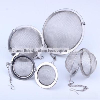 Ситечко для специй из нержавеющей стали и шарик для заваривания чая с мелкой сеткой для приправ и маринадов.