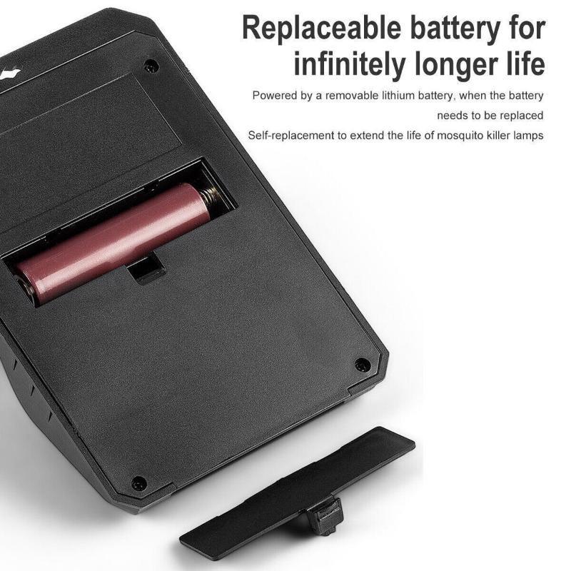 Лампа от насекомых и комаров на солнечной энергии Fly Zapper Motion Садовый настенный светильник