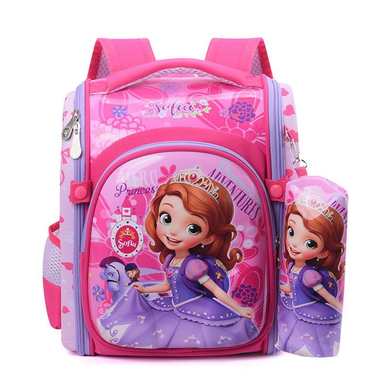 Kids School Backpack 14 Inch 3D Hard Shell Cartoon Design Ages 3-7 Lightweight Ergonomic With Air Cushion Straps