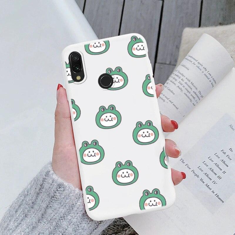 Redmi Note 7 Pro 7S Funda Rainbow Heart Vintage Flowers Leaves Чехол для телефона Мягкий силиконовый чехол-бампер для Xiaomi Redmi Note 7 Противоударная защитная сумка