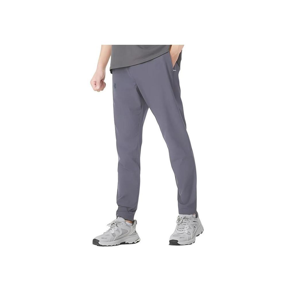 Under Armour Ветрозащитные теплые повседневные брюки из флиса для улицы, унисекс, титаново-серые 24600708-024