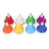 8 Pcs Desk Bells 8 Notes Colorful Metal Hand Bells Percussion Instrument for Kids Music Learning