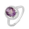 Серебряное кольцо с аметрином nano 2.138ct (2088141) 2.97 гр. 925 пробы