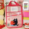 Large Capacity A4 Stationery Storage Bag Transparent Stationary Bags Organizer Folders  Student Use