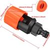 1PC Plastic Hose Connector for Tap Connect the Garden Faucet Adapter Universal Water Garden Connector Garden Supplies