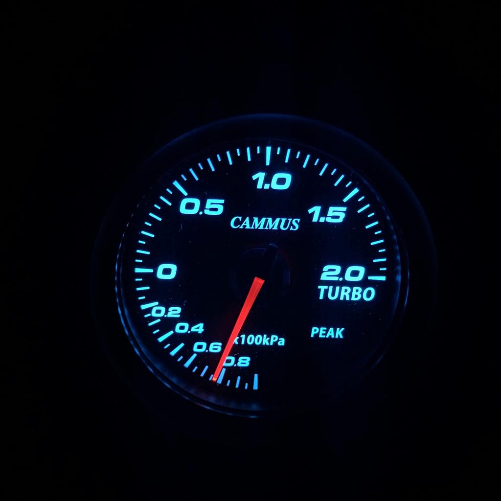 Датчик наддува CAMMUS, 60 мм, OBD2, с функцией смены цвета (Mazda)