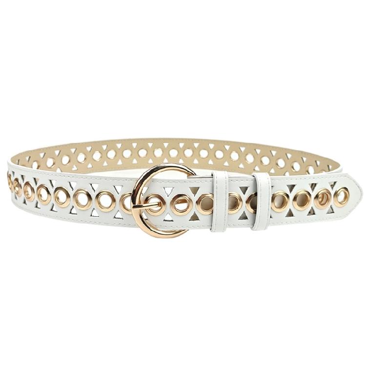 Тонкая поясная цепочка Уникальная пряжка ПУ ремень для женщин Выпускные вечера Сцена и Клубная вечеринка Повседневная одежда Изысканные украшения