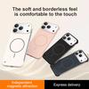 For Magsafe Frameless Magnetic Wireless Charge Case For iPhone 17 Air 16 15 14 13 12 11 Pro Max 16E Ultra Thin Matte PC Cover