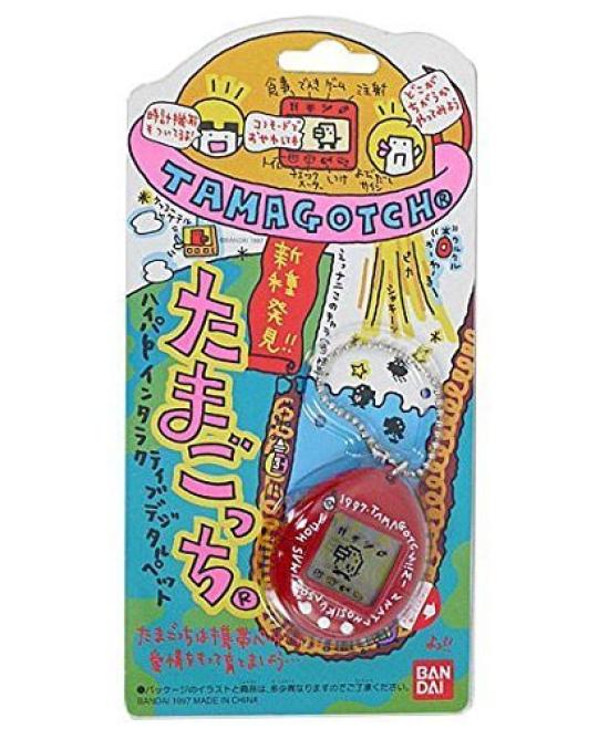 Обнаружен новый вид Тамагочи BANDAI 1997 Красный!!