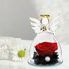Eternal Flower Preserved Rose In Glass Elegant for Mom Thanksgiving