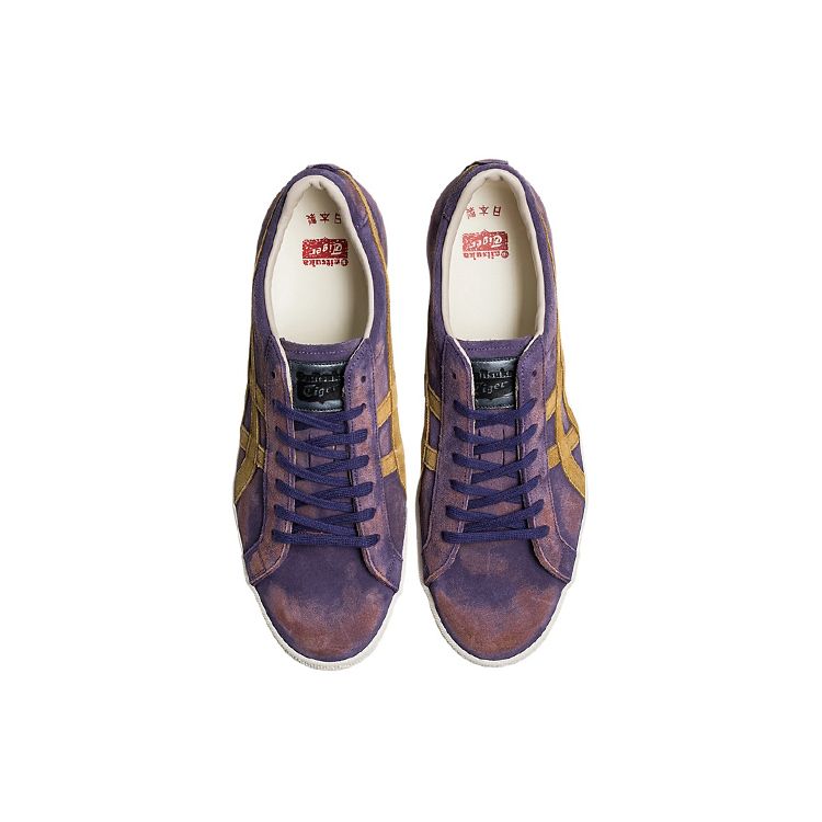 ONITSUKA TIGER Fabre Повседневные низкие кроссовки Мужские кроссовки Фиолетовый Желтый 1181A348-501