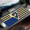 Коврик для мыши Rams Team Spirit, Коврик для мыши, Игровой коврик для мыши, Коврик для клавиатуры, Декор для стола для компьютера, ноутбука, Подарок для фаната, Подарок на день рождения