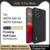 Для Moto G85 5G / Moto S50 Neo 5G чехол для телефона IMAK UC-3 матовый мягкий чехол