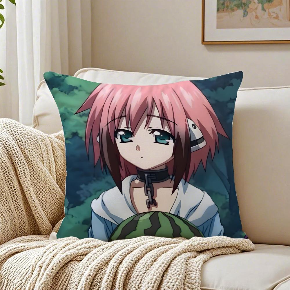 Comedy Anime SSora no Otoshimono Cushion Cover Linen Pillowcase Soft for Sofa Bed Home Room Decor