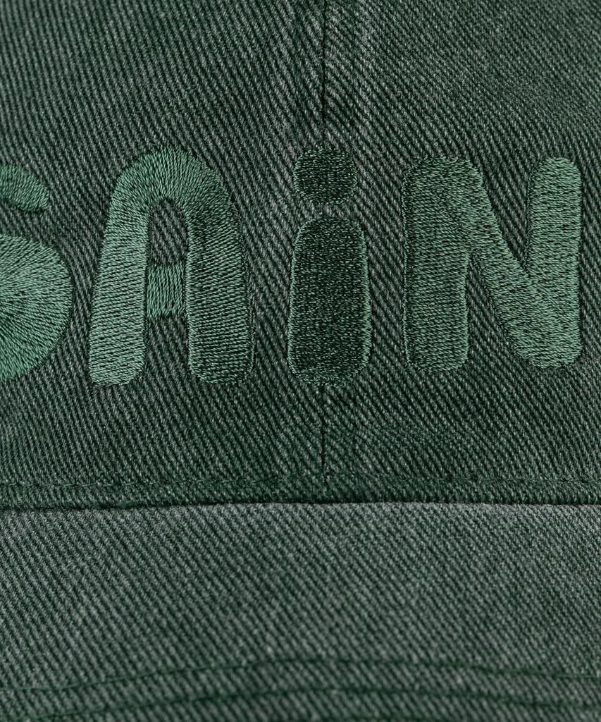 Кепка Saint Damaged Pigment - Зеленая
