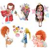 Kawaii Cartoon Patch Girl Термонаклейки для одежды Термоперенос Термонаклейки на одежду Термоперенос для одежды