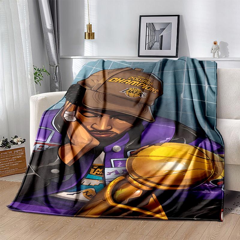 Legends Never Die Flannel Blanket Soft All-Season Throw, Design for Camping, Car Travel, Hiking Sofa, Bed, Office Perfect Gift for Parties