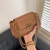 Миссис. Женская сумка Qiao Bag 2025, новая сумка на цепочке, высококачественная сумка под мышку, сумка через плечо, сумка из натуральной кожи.