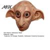 Elf Face Mask Halloween Full Head Mask, Movie Character Cosplay Latex Realistic Masquerade for Costume Party Role Play Props Headgear