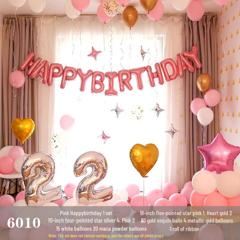 Набор воздушных шаров на день рождения для взрослых и детей - Мультяшное украшение