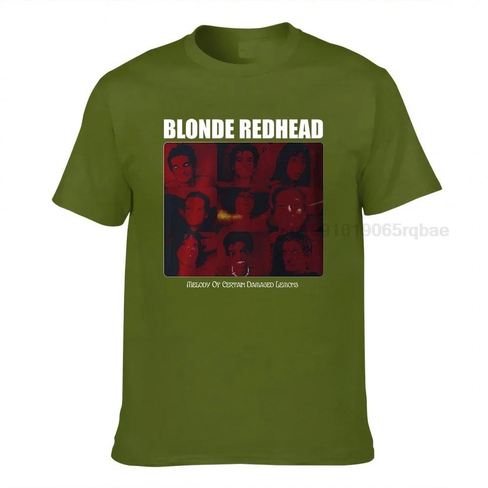 Blonde Redhead Tshirt Melody Of Certain Damaged Lemons Cotton Casual Unisex T Shirt Unisexs Tee Shirts Tops