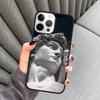Чехол для телефона Statue Vaporwave Glitch Art для iPhone 16 15 13 14 Pro Max 11 12 Mini Plus 2022 XR XS MAX Cover coque