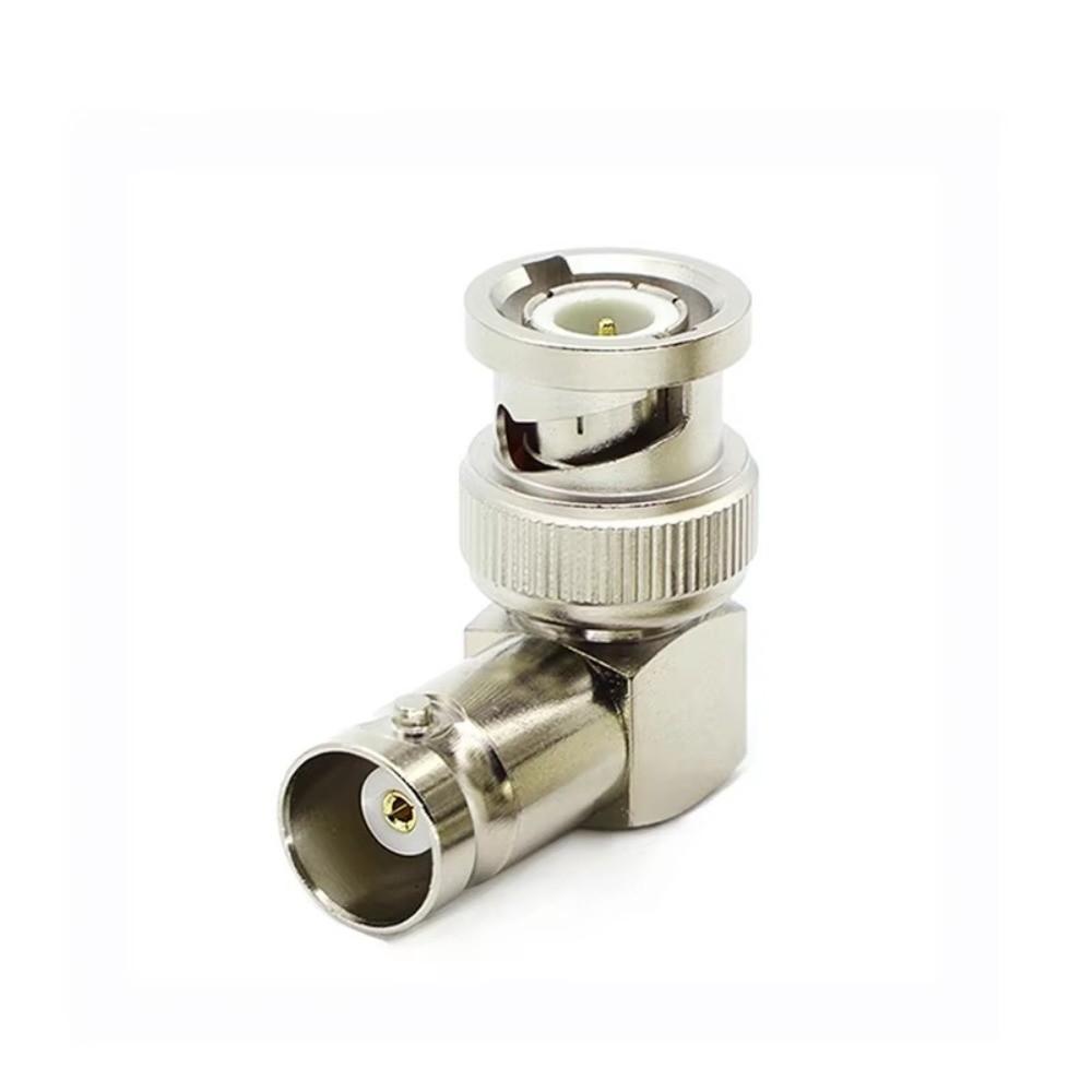 L-Shaped BNC Right Angle Connector 90 Degree Angle BNC RF Coaxial Converter